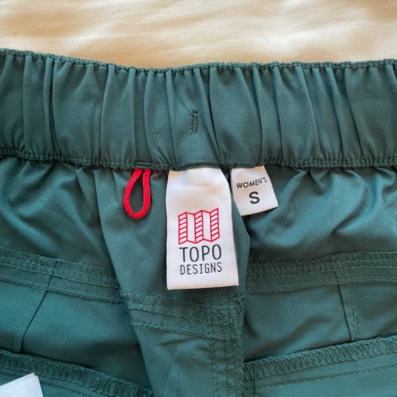 Topo Designs Dark Green Performance Pants - Picture 6 of 9